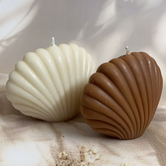 Shell Candle – A Coastal Touch of Calm