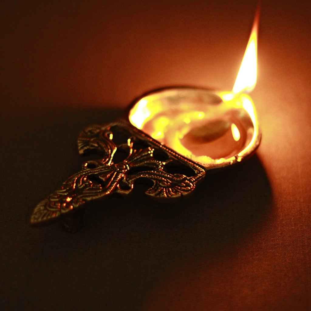 Brass Arti Deepam Spoon