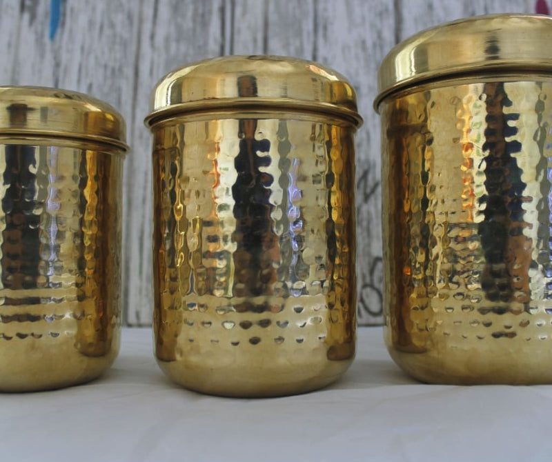 Brass Containers | Ays Collection Serveware