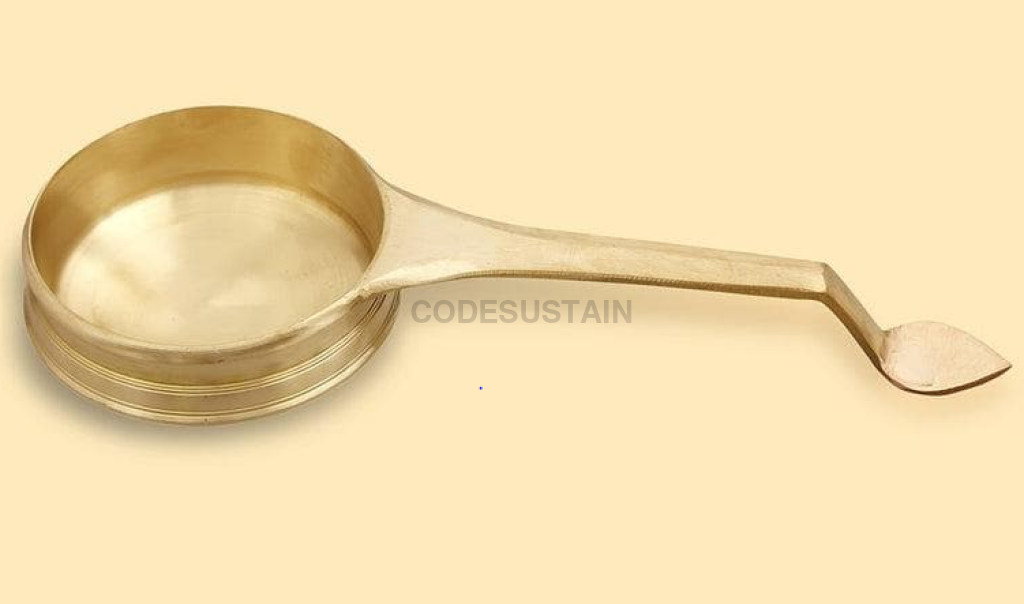 Buy Bronze Tadka Pan Online | Kansa Tadka Pan | Mini Urli | Val Urli Cookware