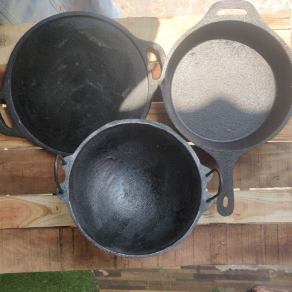 Lohā Cast Iron Kitchen Essentials - Codesustain