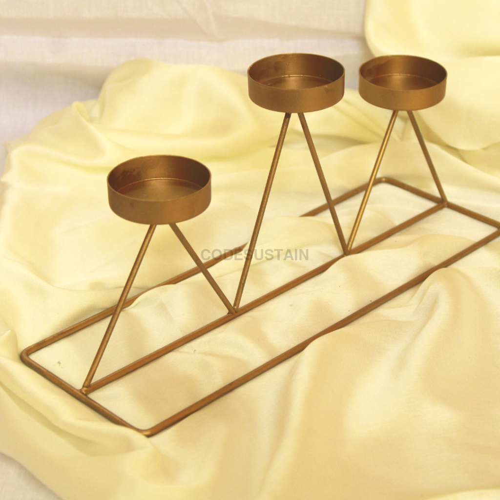 Designer Trio Candle Holder