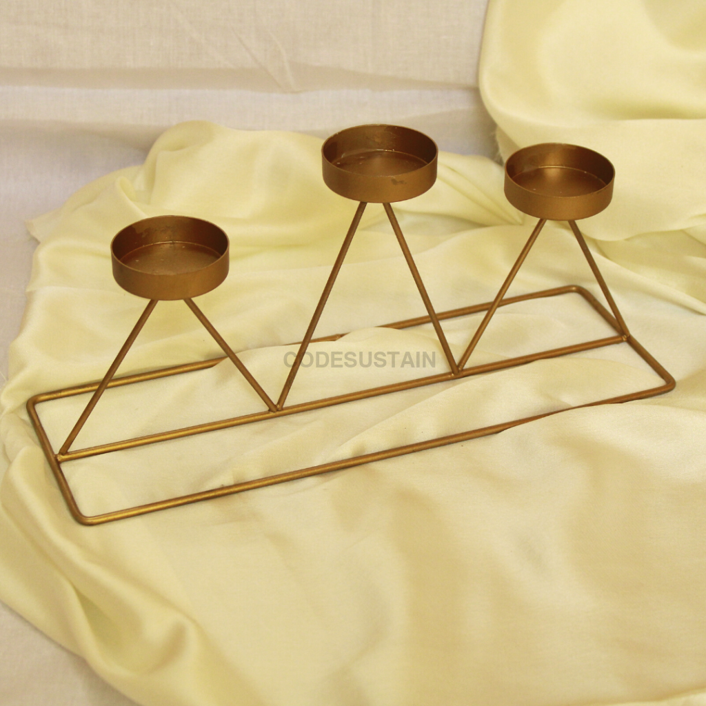 Designer Trio Candle Holder