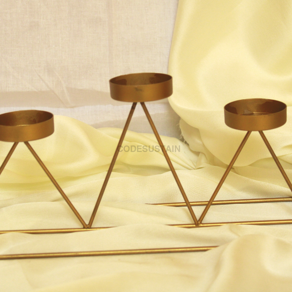 Designer Trio Candle Holder