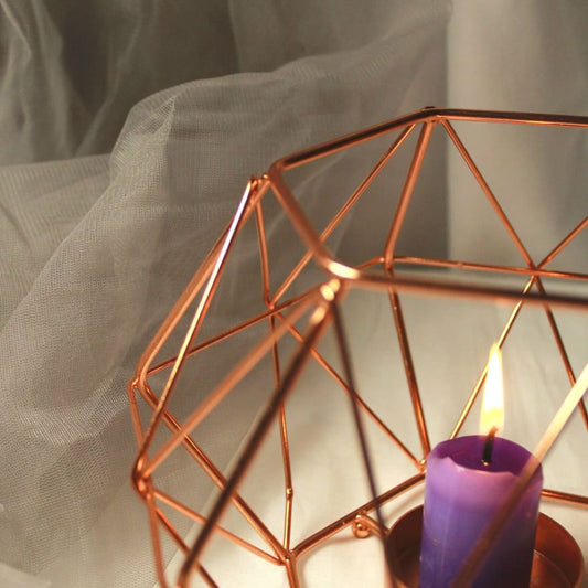 Hexagon Single Candle | Tealight Holder