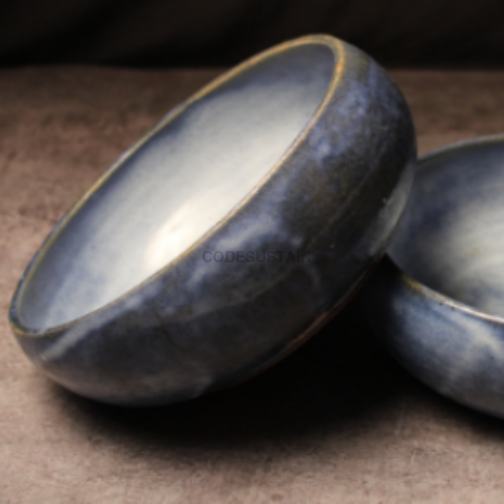 Stoneluxe Elements Soup Bowl | Curry Bowl | Serving Bowl | Salad Bowl | Multipurpose Bowl | 6.5 IN by 3 IN - Codesustain