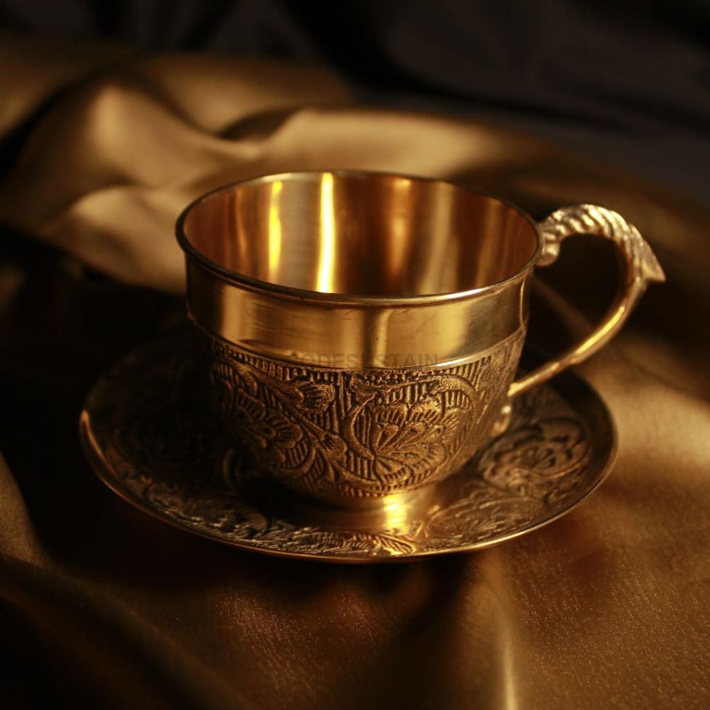 Gold Brass Tea Set | Coffee Beverage