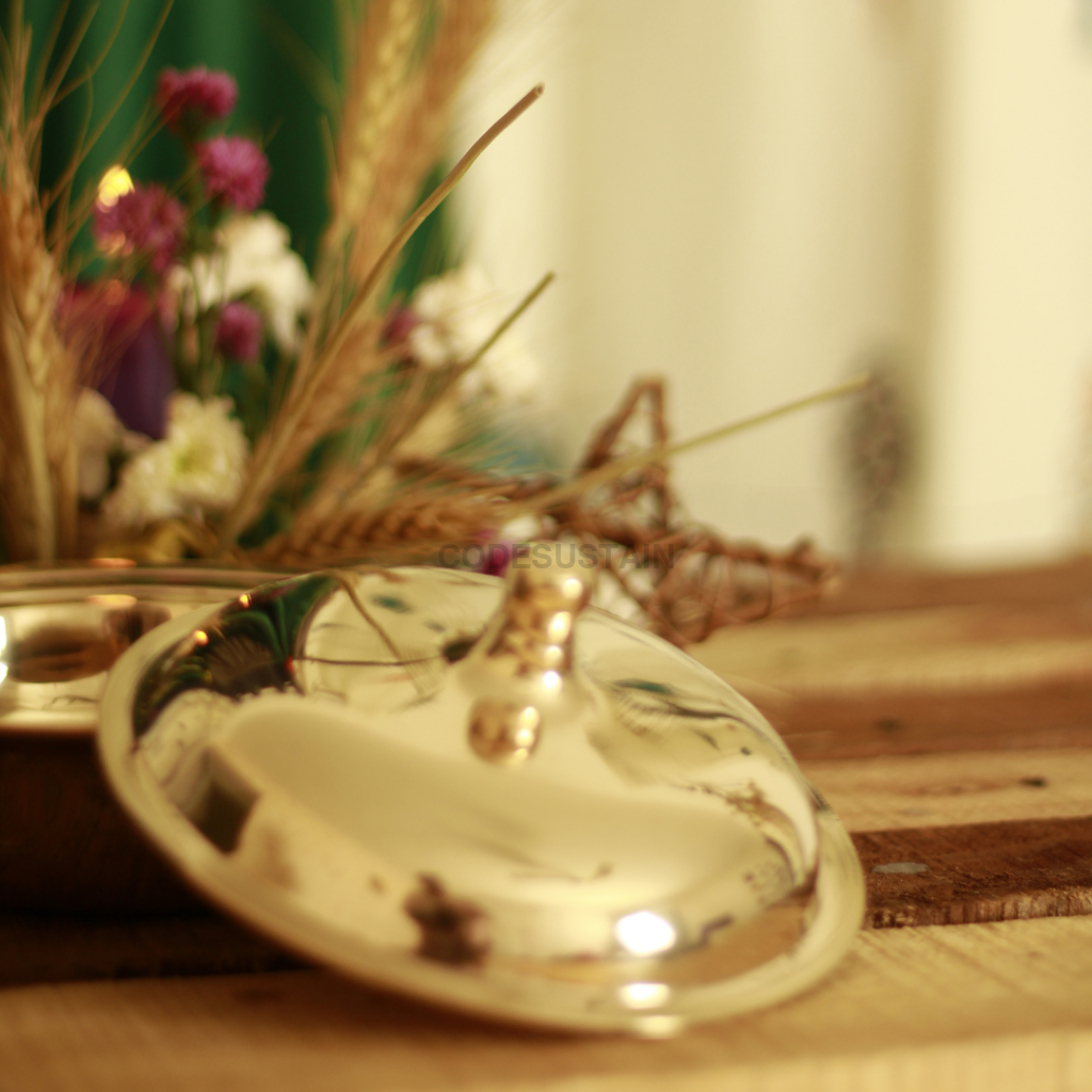 Golden Kansa Serving Bowl Serveware