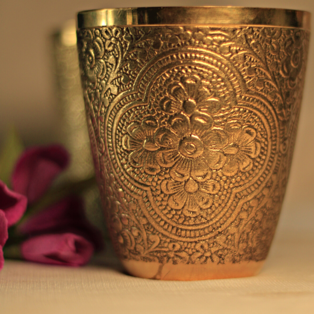 Brass Tumbler | Brass Glass - Codesustain Ventuures Pvt Ltd