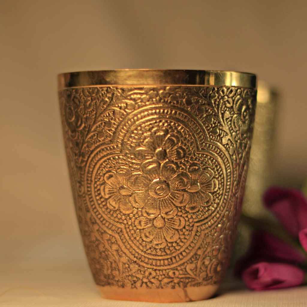 Brass Tumbler | Brass Glass - Codesustain Ventuures Pvt Ltd