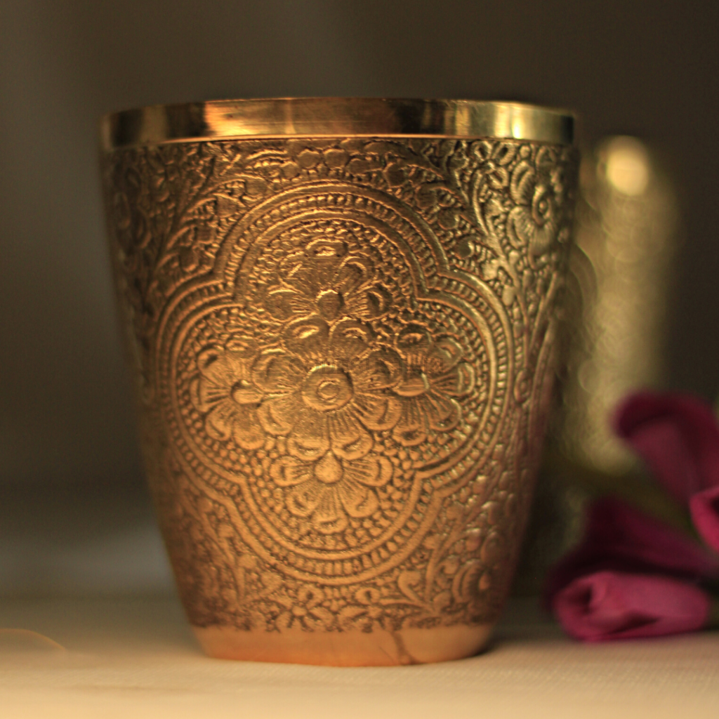 Brass Tumbler | Brass Glass - Codesustain Ventuures Pvt Ltd