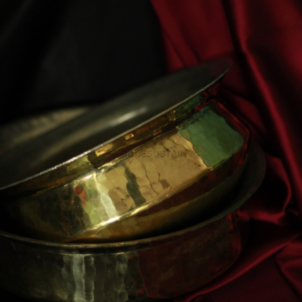 Handmade Brass Lagaan | Pital Lagaan for Cooking Cookware