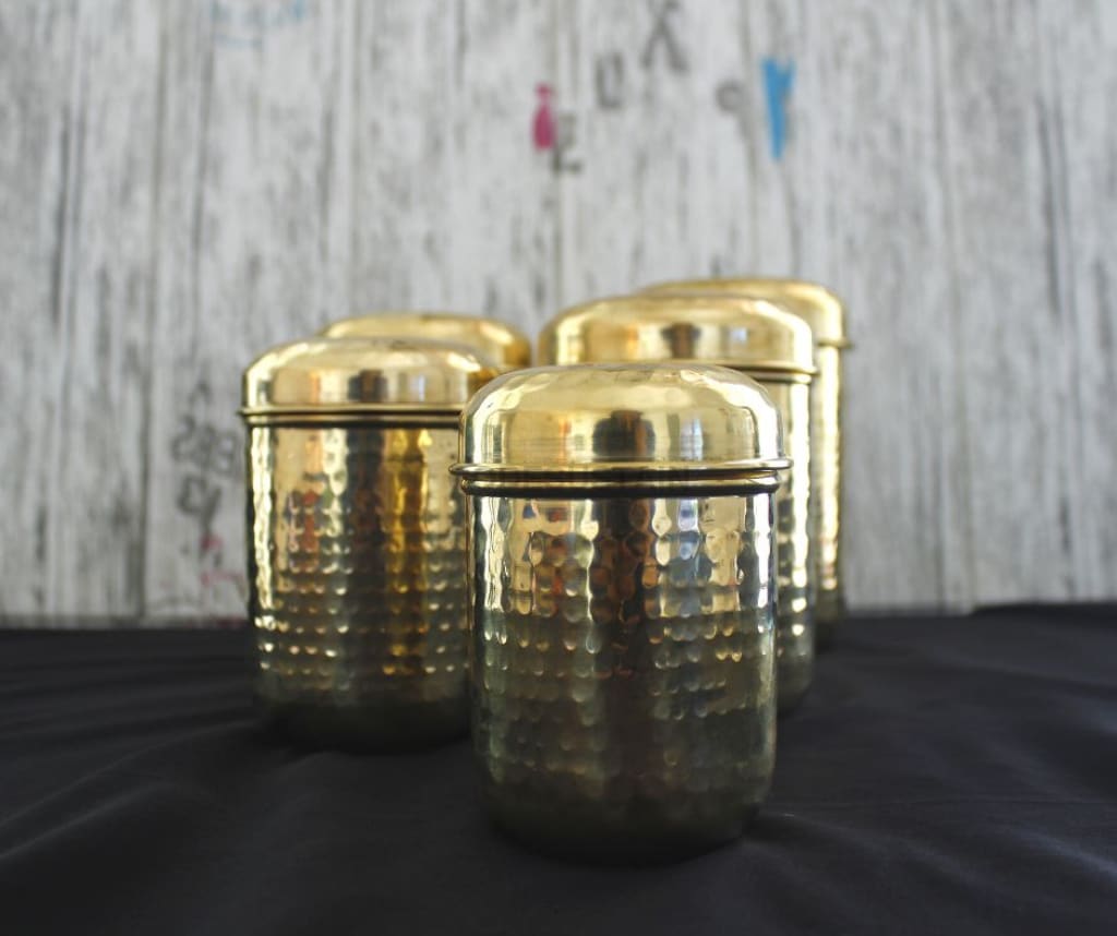 Brass Containers | Ays Collection Serveware