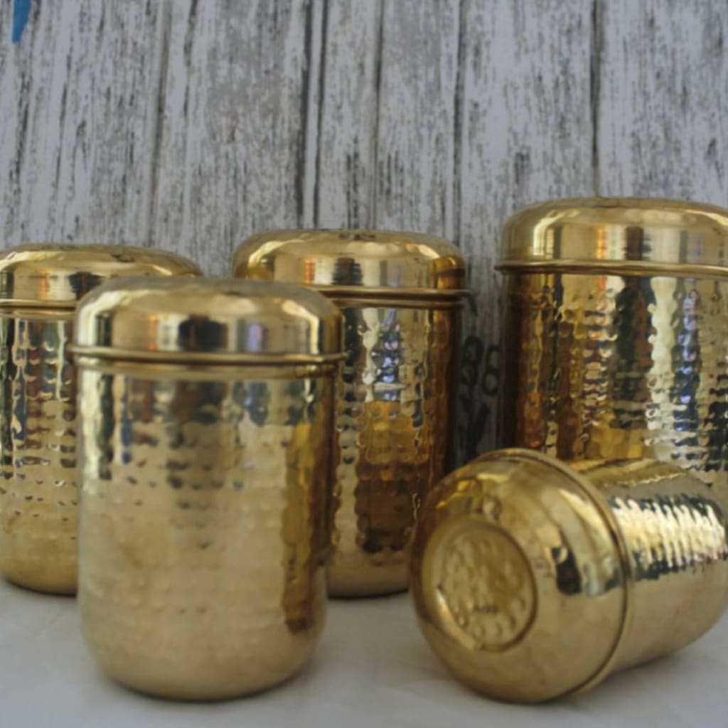 Brass Containers | Ays Collection Serveware