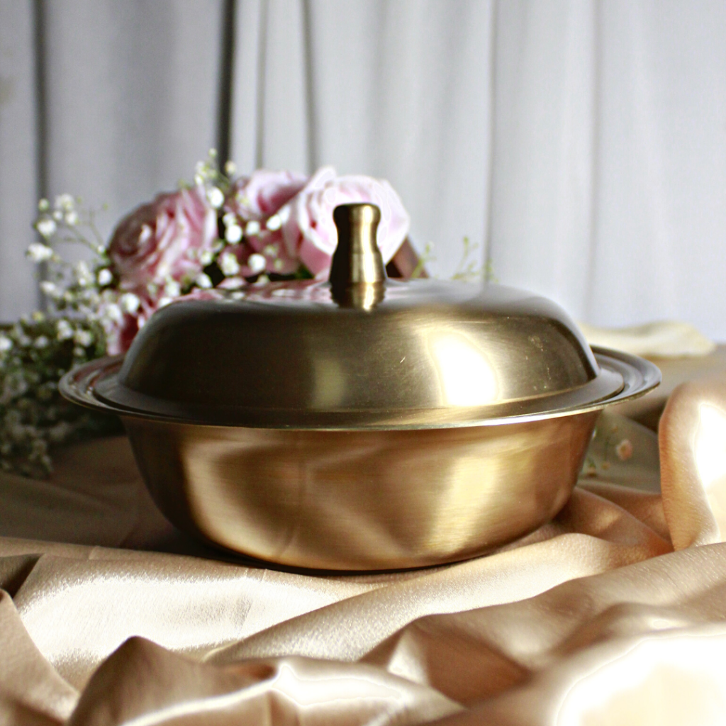Handmade Vintage Kansa Serving Bowl Serveware