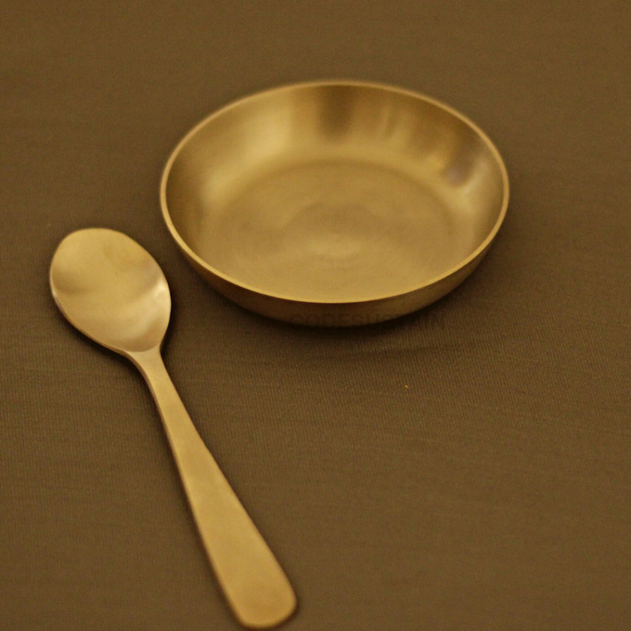 Handmade Kansa Thali Set | Dinner Ays Collection Serveware