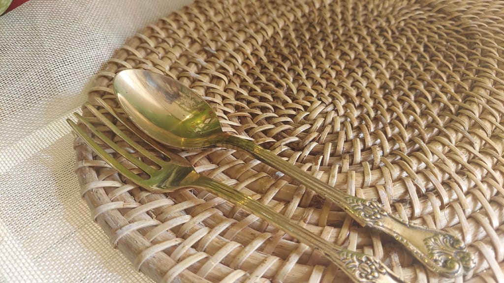 Luxury Cane Oval Table mats | Table Placemats | Kaca collection - Codesustain