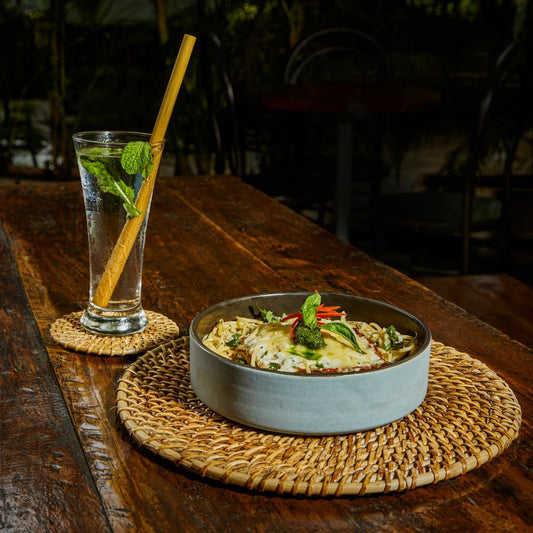 Kaca Bamboo Round Place Mat - Codesustain