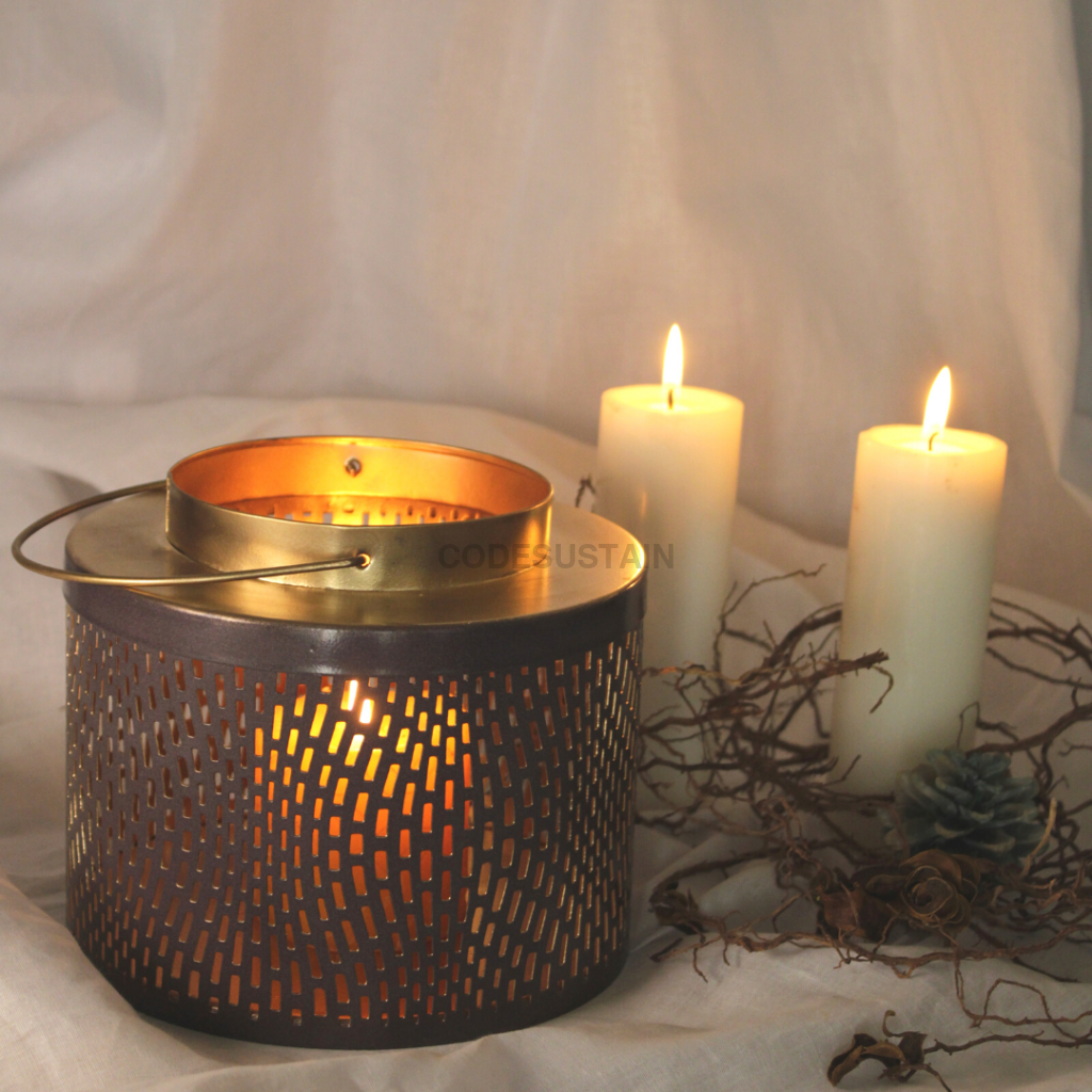 Tea Light Container Candle Holder