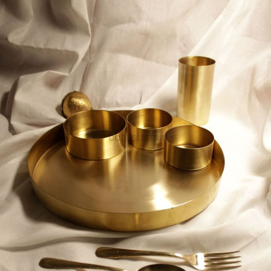 Heirloom Brass Dinner Set