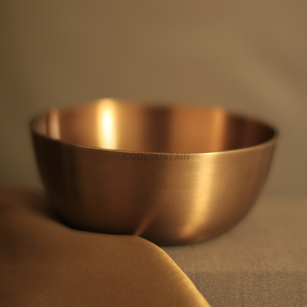 Antique Finish Pure Bronze | Kansa Katori - Set Of 2 Serveware