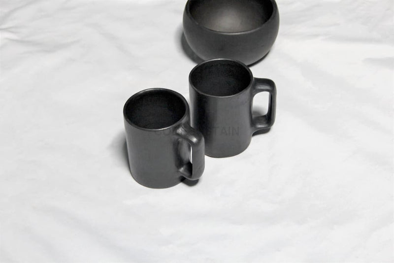 Longpi Black Pottery Coffee Mug - Codesustain