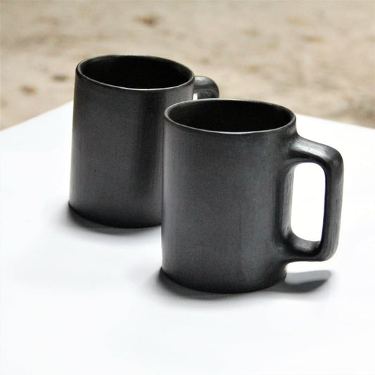 Longpi Black Pottery Coffee Mug - Codesustain