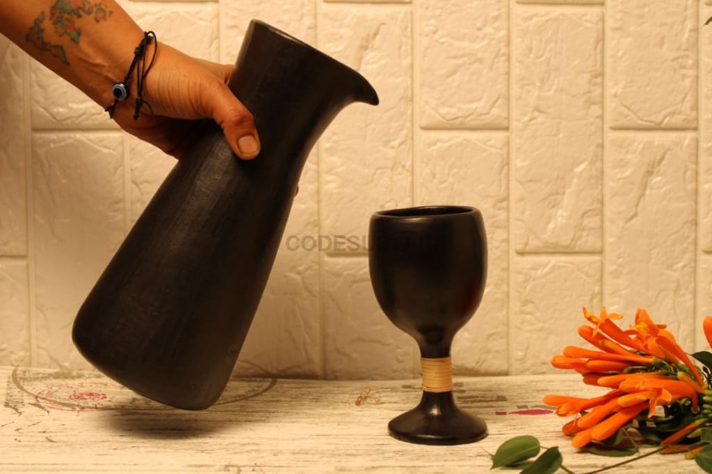 Longpi Carafe | Water Jug l Wine Server - Codesustain