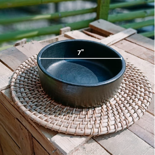 Longpi Pasta | Dinner Curry Plate (7 IN by 2 IN) - Codesustain
