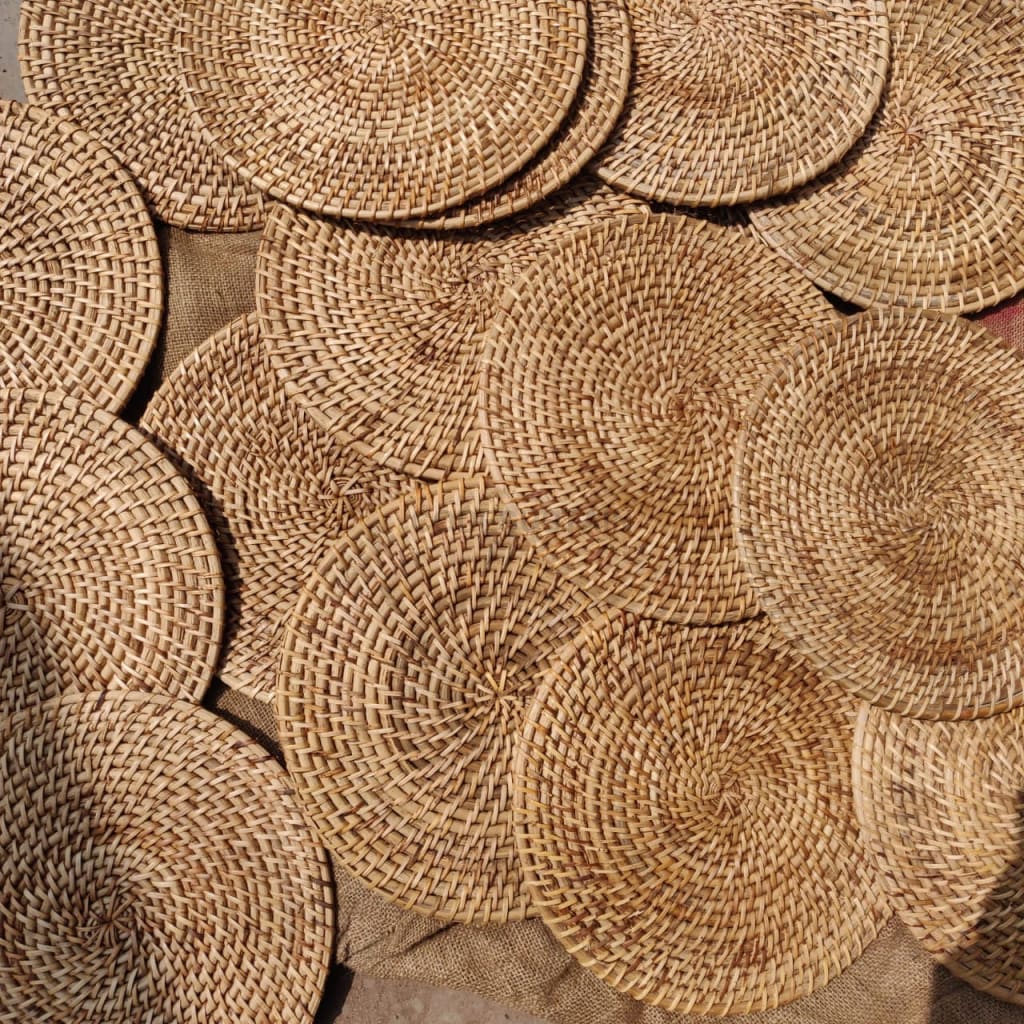 Kaca Bamboo Round Place Mat - Codesustain