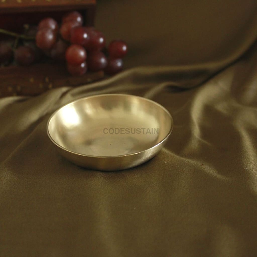 Contemporary Kansa Thali Set | Dinner 11 Inches