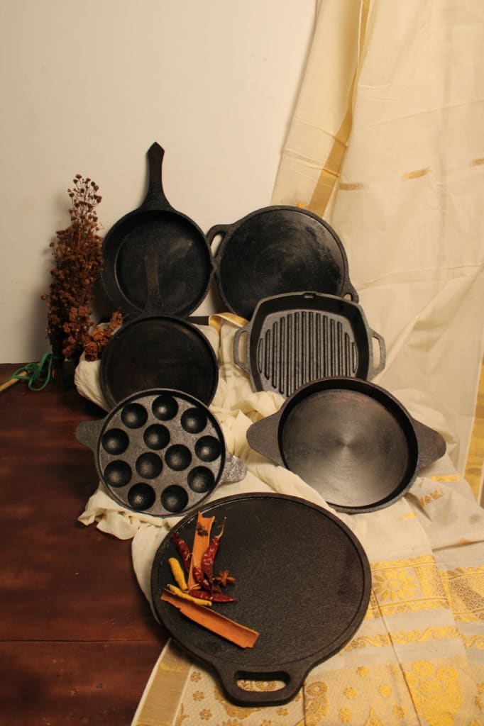 Lohā Cast Iron Dosa pan - Codesustain