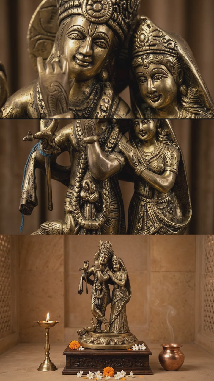 Radha Krishna Idol video