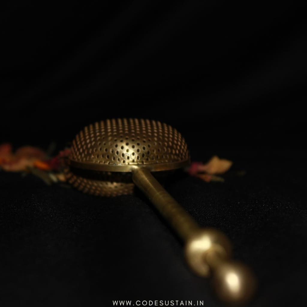 Brass Tea Infuser | Strainer Strainers