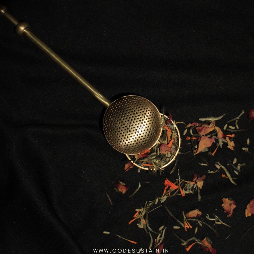 Brass Tea Infuser | Strainer Strainers