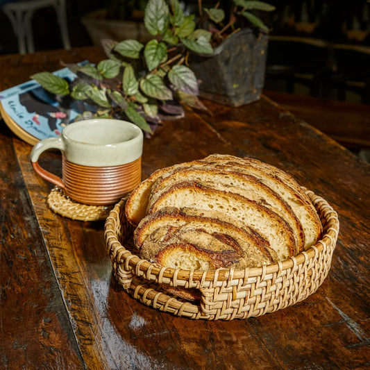 Kaca Bamboo Round Tray - Codesustain