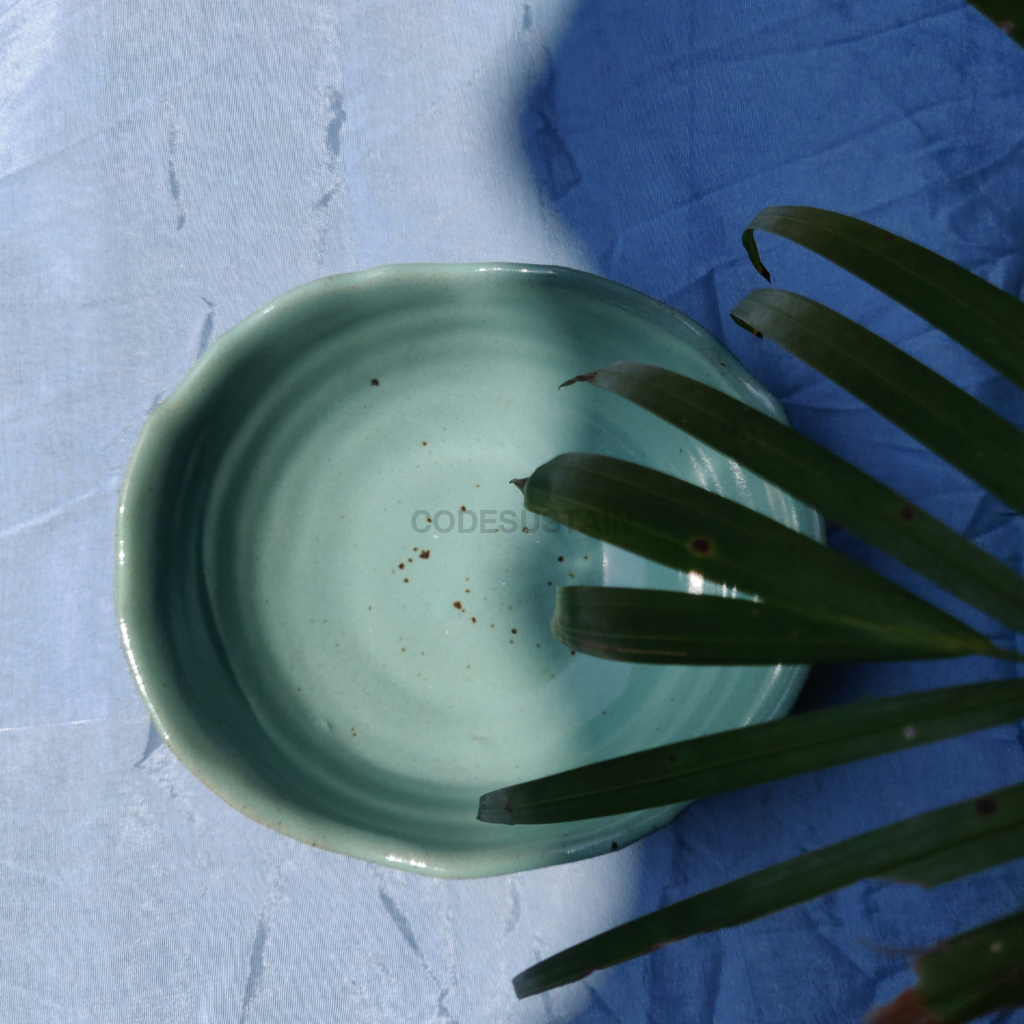 StoneLuxe Classic Boat Shaped Dinner Bowl l Curry Serving Bowl - Codesustain