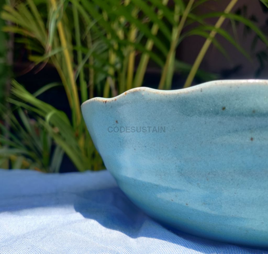StoneLuxe Classic Boat Shaped Dinner Bowl l Curry Serving Bowl - Codesustain