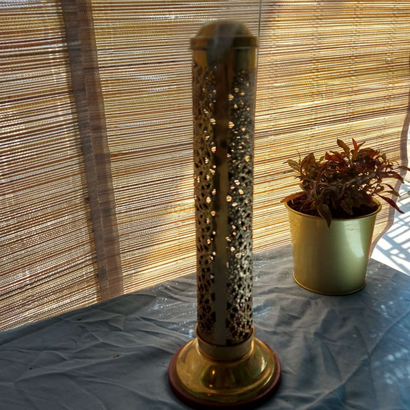 Veda Golden Brass Incense Holder - Codesustain