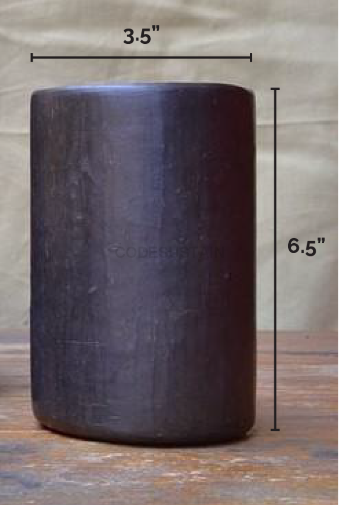 Longpi Black Pottery Large Tumbler - Codesustain